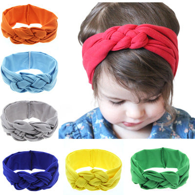 Baby Chinese Knot Hairband with Bunny Ears Headband