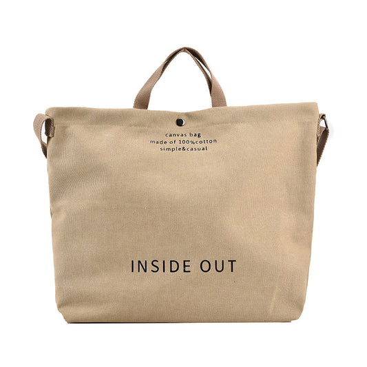 Casual Women’s Canvas Tote and Crossbody Handbag