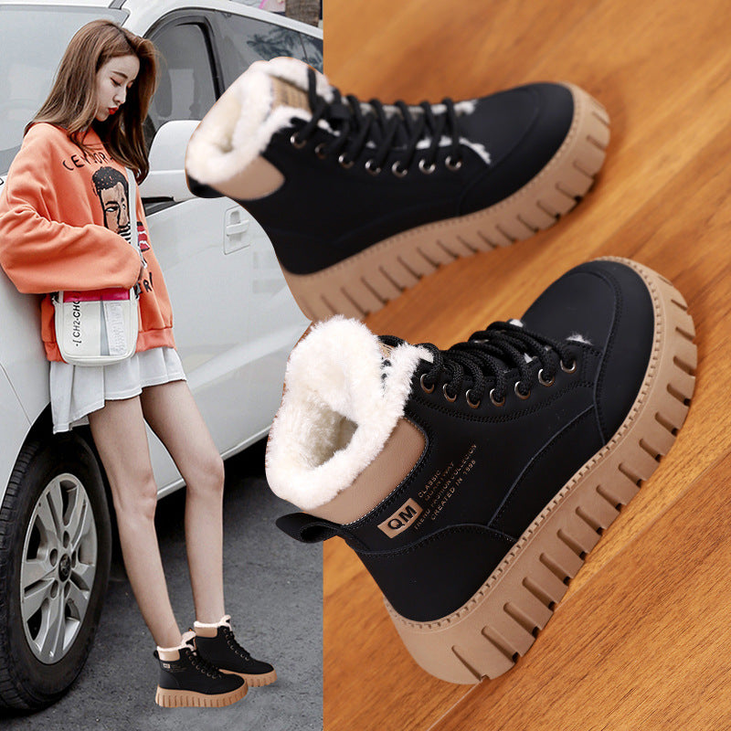 2023 Winter High-Top Thick Sole Martin Boots for Women