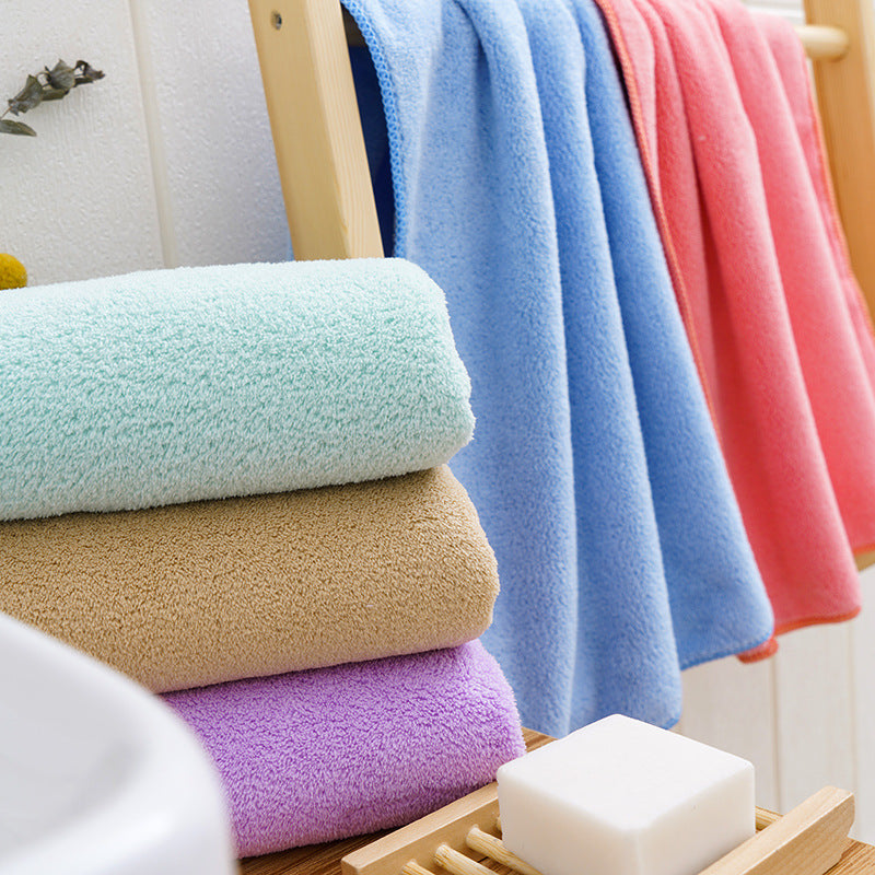 Coral Fleece Soft Large Towel 35*75cm for Face