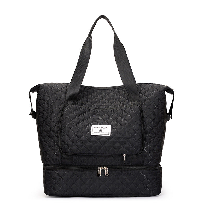 Large Capacity Portable Duffle Bag and Travel Organizer
