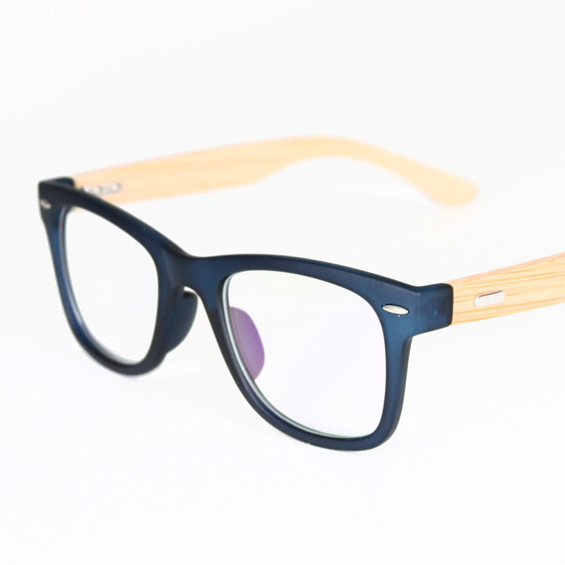 Handcrafted Retro Bamboo Frame Unisex Glasses A6814