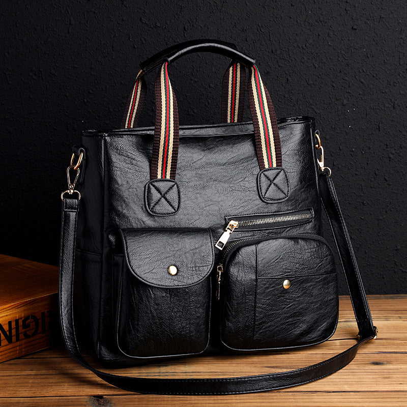 Large Capacity Women’s Crossbody Multi-Pocket Handbag