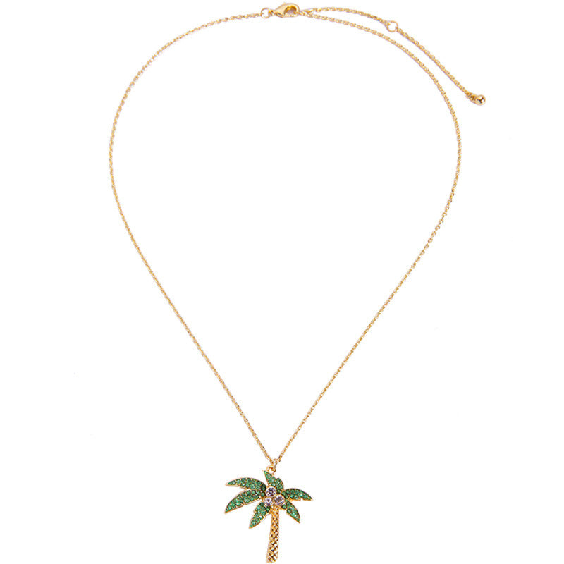 Alloy Inlay Diamond Hollow Necklaces for Women