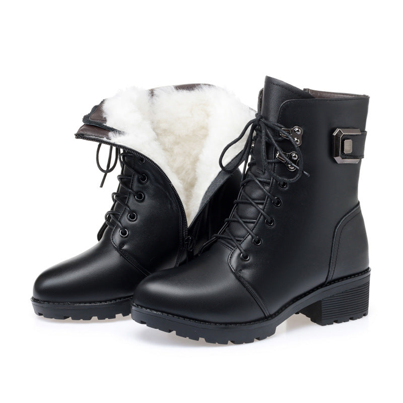 Women's Leather Ankle Boots
