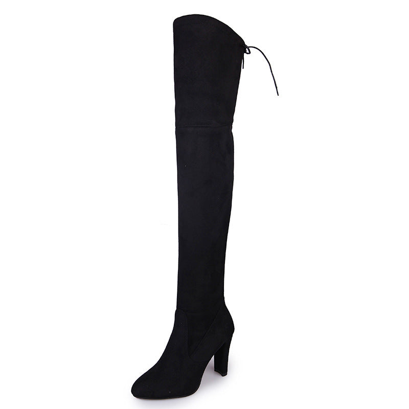 2020 Fashion Pointed Toe High Heel Over Knee Boots