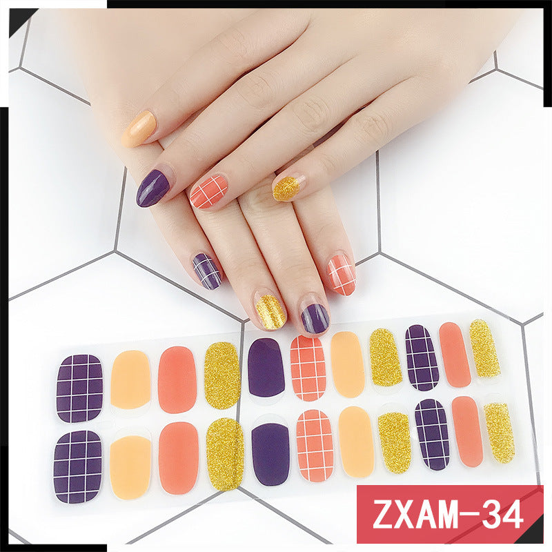 Premium Nail Stickers - 2019 Korean Trend, Custom 22pcs