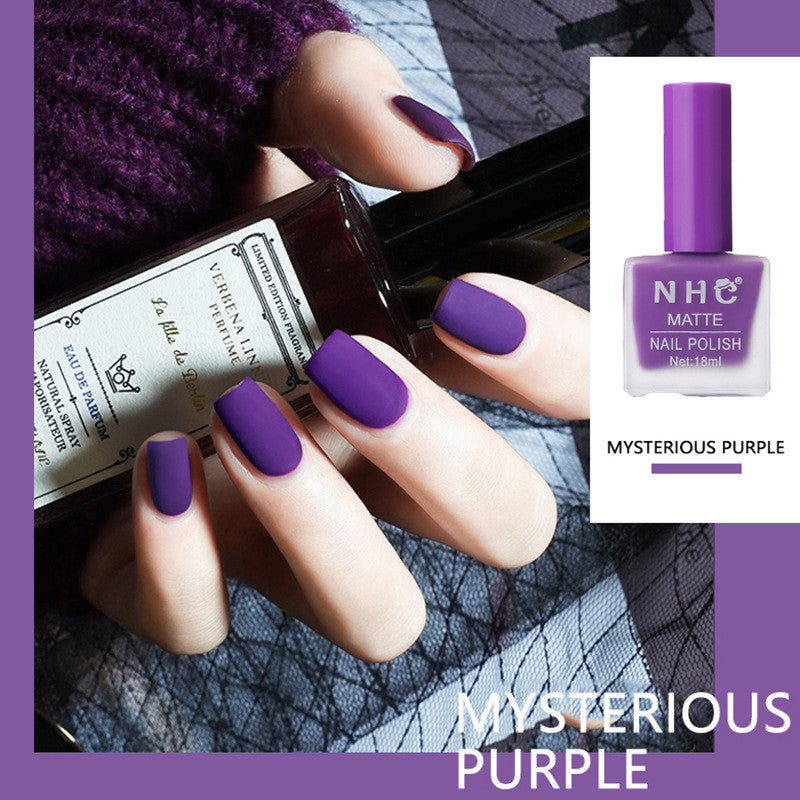 Matte Nail Polish - Quick Dry Long Lasting Finish