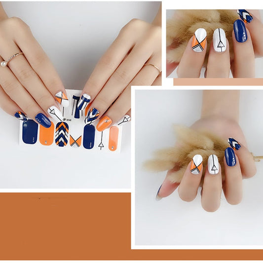 3D Bronzing Nail Art Stickers