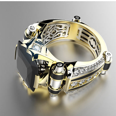 Men's Creative Colorful Ring - Trendy Fashion Accessory