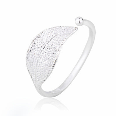 Leaf and Flower Ring Jewelry