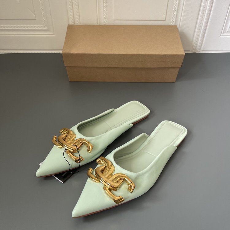 Plus Size Women's Shoes 41-43 Flat Mules 2023 Style