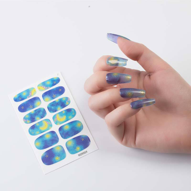 Nail Sticker with European and American Art Design