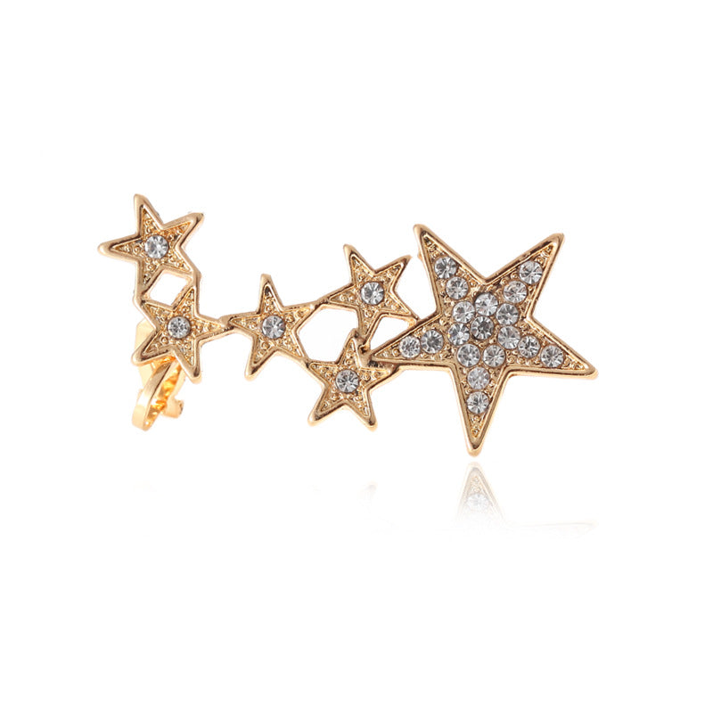 Diamond Star Women’s Stud and Clip-On Earrings