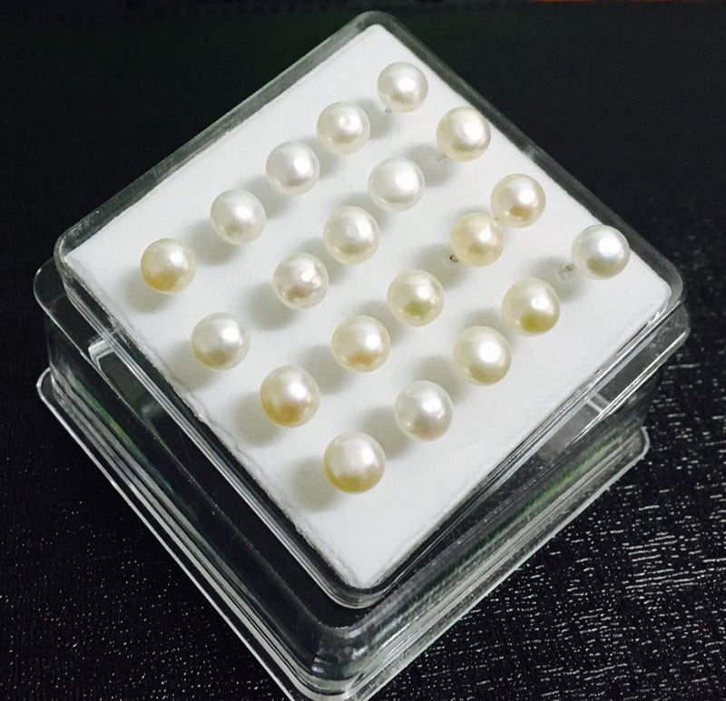Natural Pearl Stud Earrings