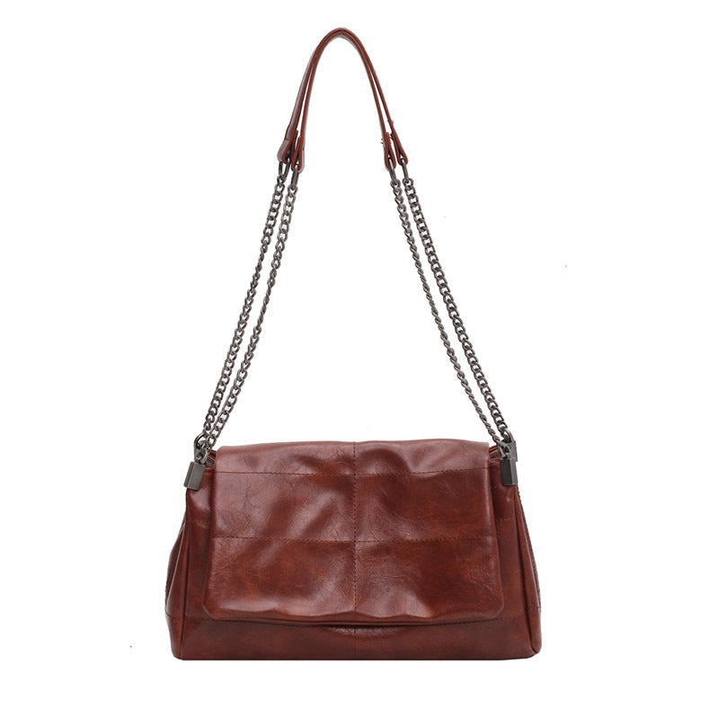 Fashionable PU Leather Small Square Bag for Women