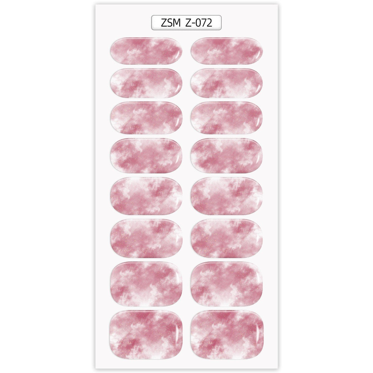 Waterproof Anti-Overflow Semi-Curing Gel Nail Stickers