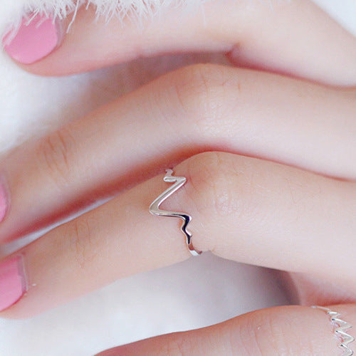 Heartbeat Ring - Simple Personality Jewelry