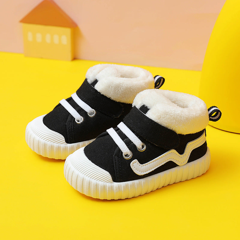 Warm Cotton Toddler Shoes for Winter (Women’s Style)