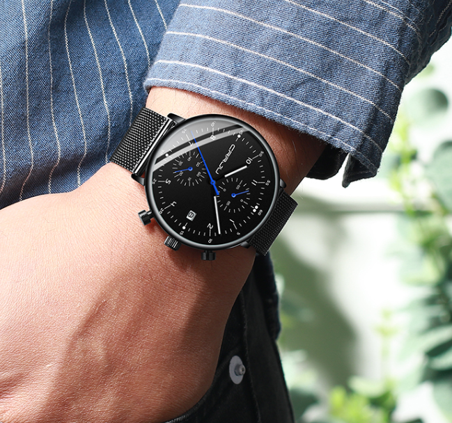 Men's Fashion Sports Watch with Multifunctional Design