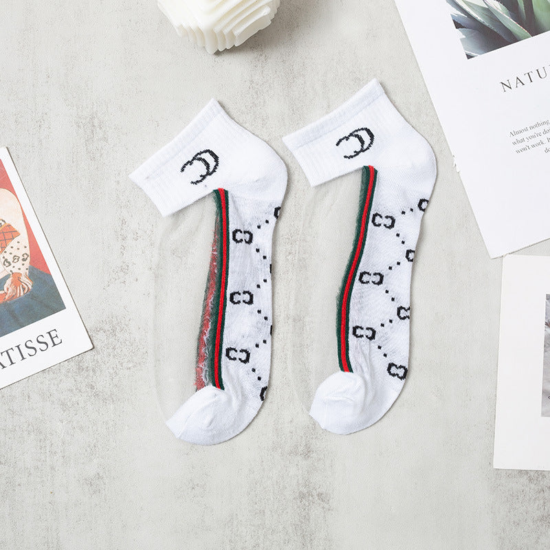 Stylish Women’s Short Socks - Breathable Summer Fashion