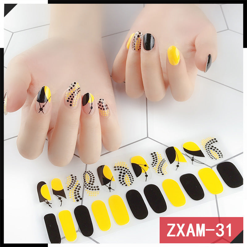 Premium Nail Stickers - 2019 Korean Trend, Custom 22pcs