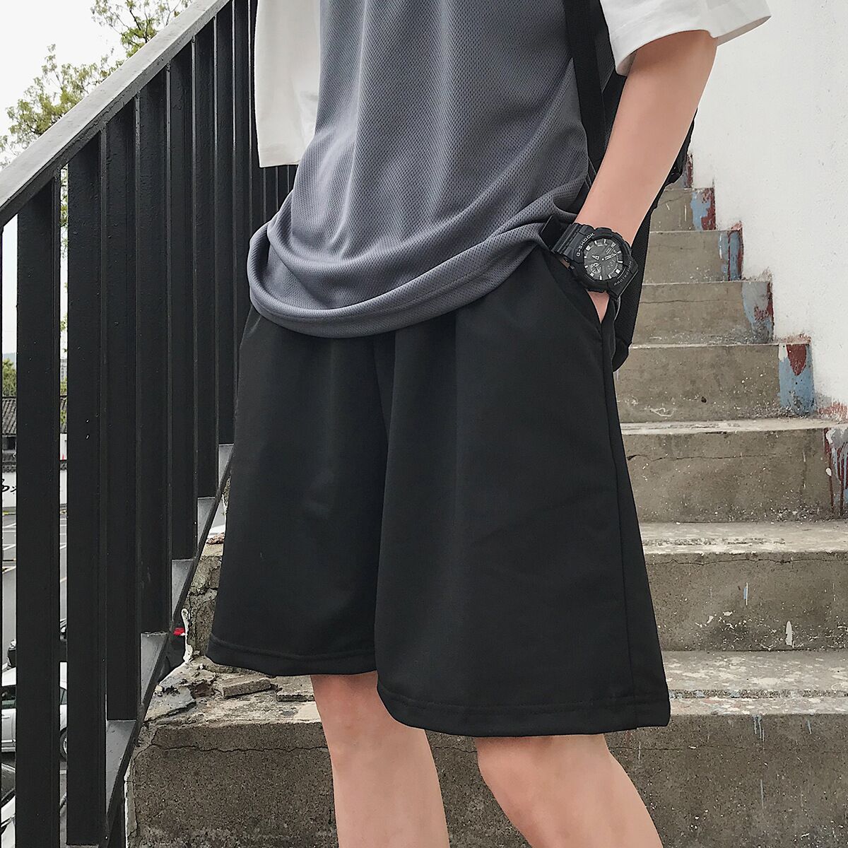 Men's Fashion Loose Casual Five-Point Shorts