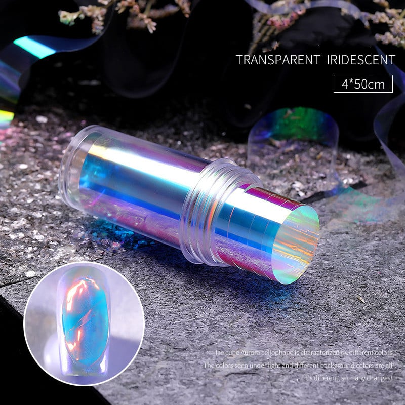 Aurora Ice Cube Nail Decoration Box