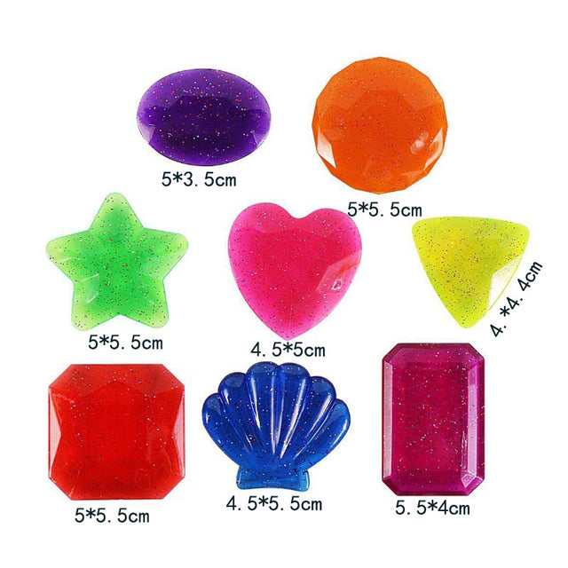 Summer Pool Diving Toys For Kids - Underwater Gem Set