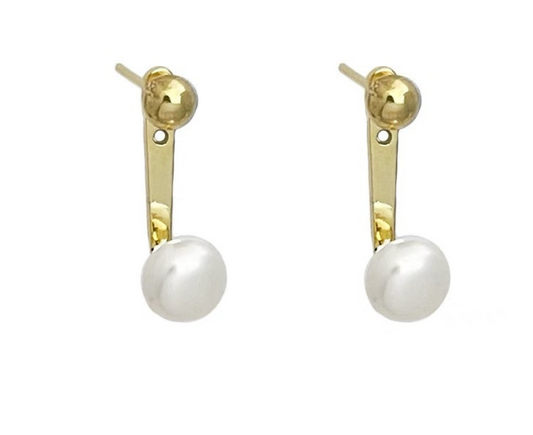 Sunflower Stud Earrings and Dangle Earrings Set