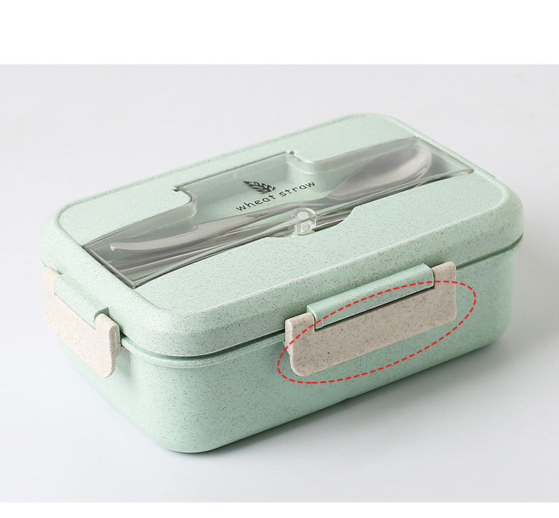 Microwave Lunch Box Set with Dividers and Lid
