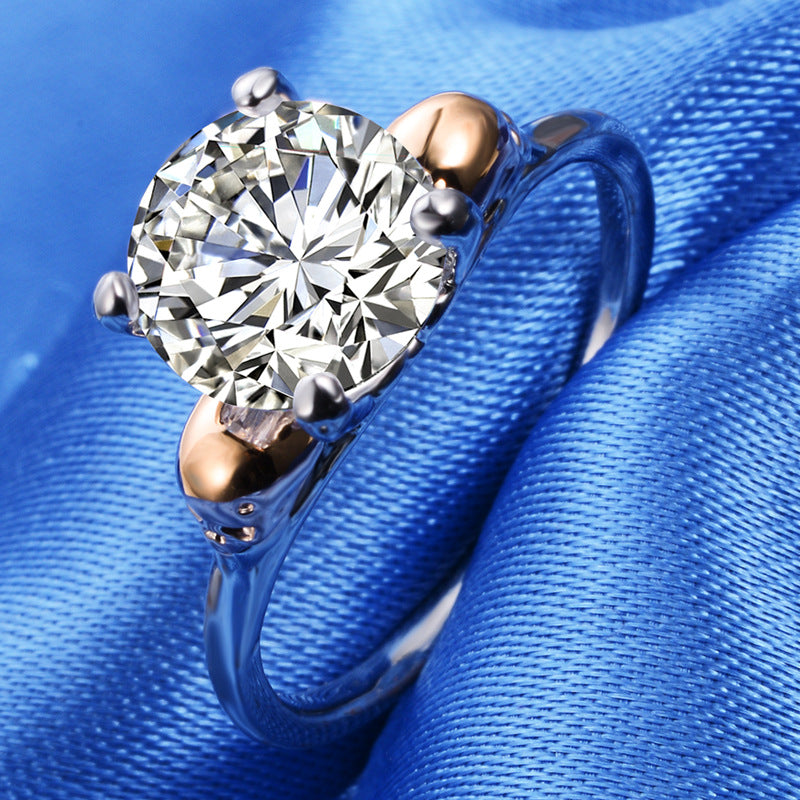 Two-Tone Ring - European Style Jewelry