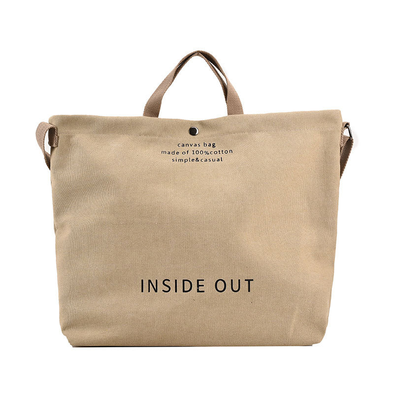 Casual Women’s Canvas Tote and Crossbody Handbag