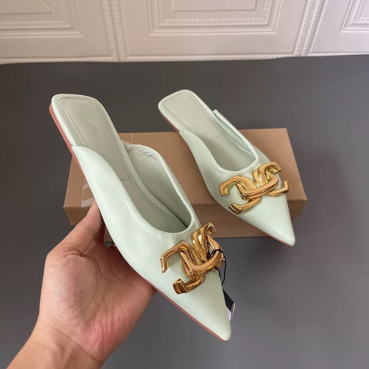 Plus Size Women's Shoes 41-43 Flat Mules 2023 Style