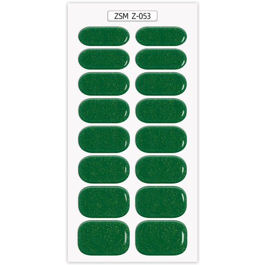 Waterproof Anti-Overflow Semi-Curing Gel Nail Stickers