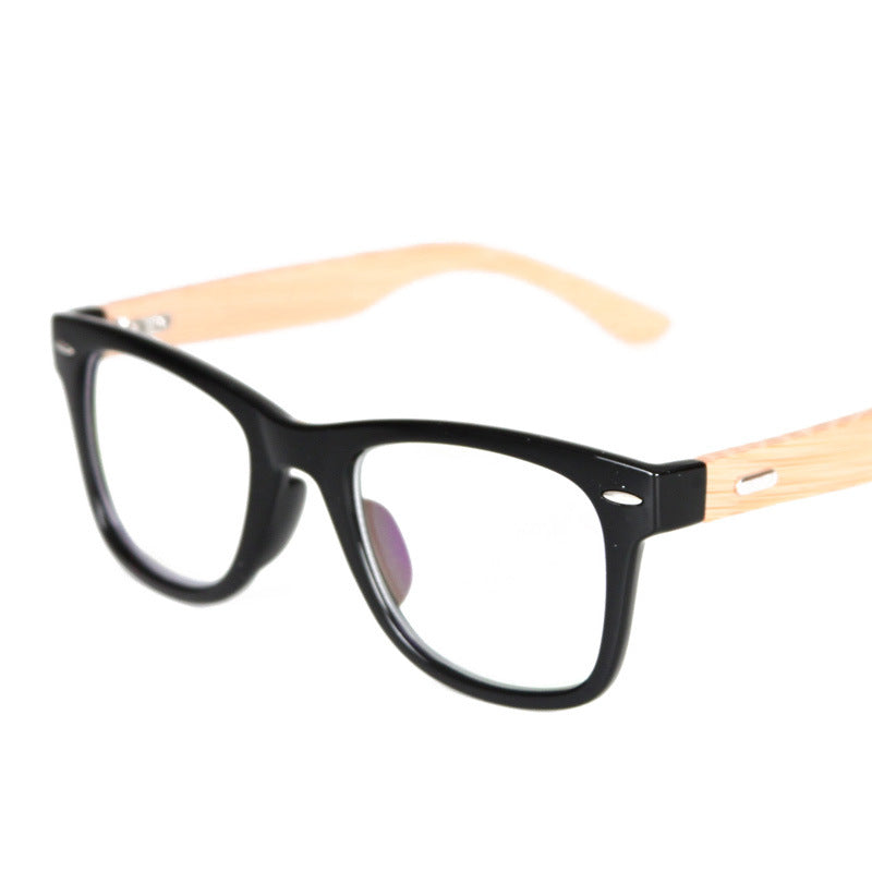 Handcrafted Retro Bamboo Frame Unisex Glasses A6814