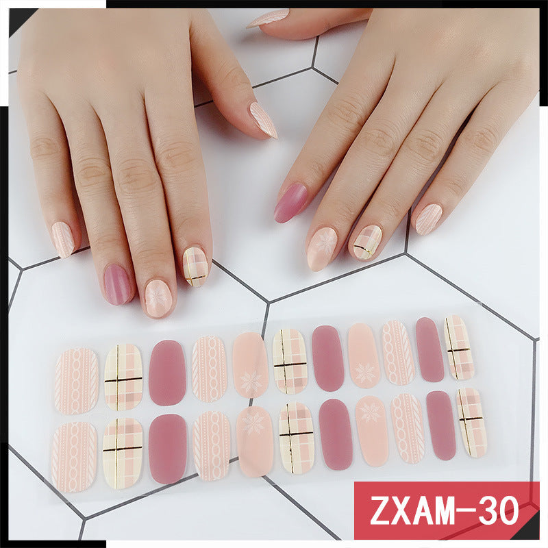 Premium Nail Stickers - 2019 Korean Trend, Custom 22pcs