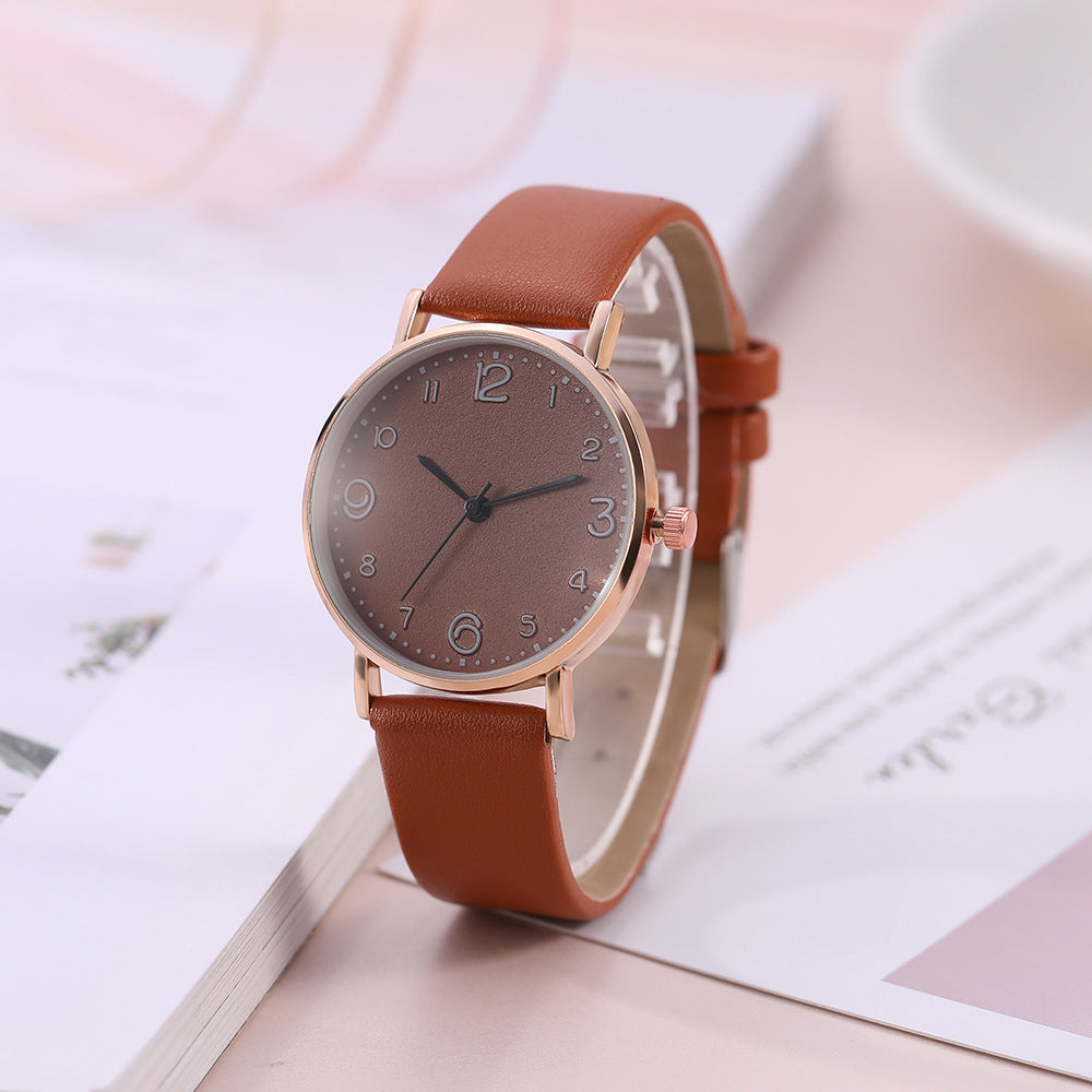 Khorasan Fashion Simple Quartz Watch for Women