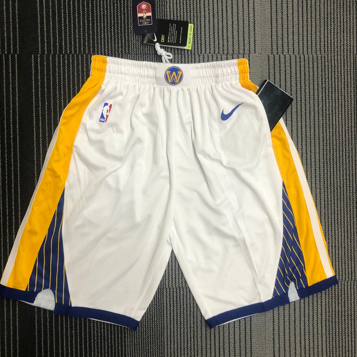 Warriors Men's Breathable Quick-Dry Basketball Shorts
