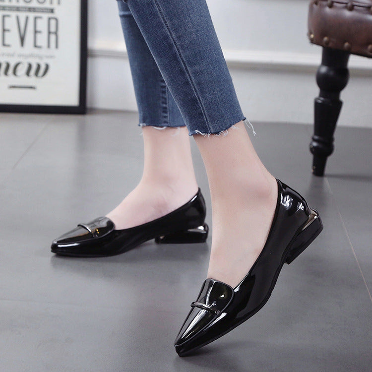 Pointed Toe Flats - Women’s Slip-On Shoes