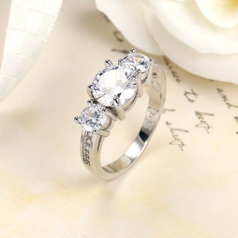 Creative Zircon Ring - Women's Jewelry Accessory