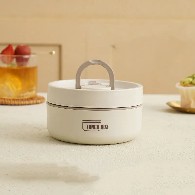Portable Insulated Lunch Box With Cover