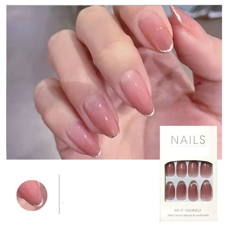 Autumn Winter Celebrity Nail Patch Set (False Nails)