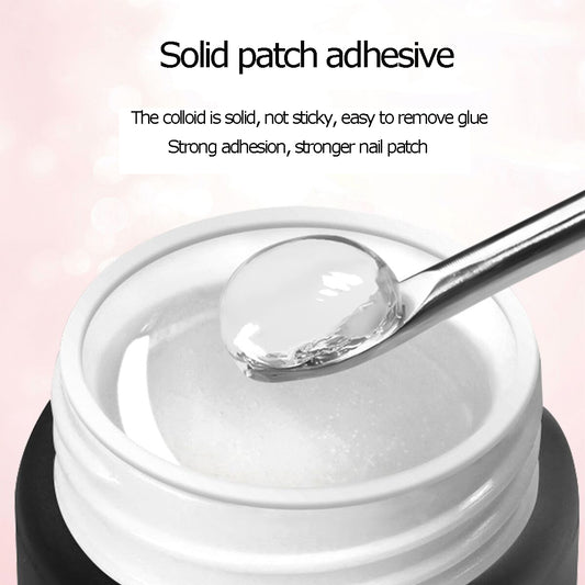 Solid Nail Glue Gel Adhesive for DIY Nail Art