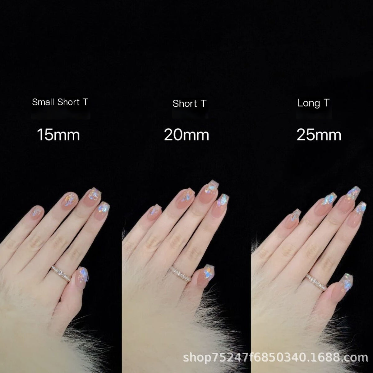 Romantic Wearable Light Therapy Nail Art Stickers