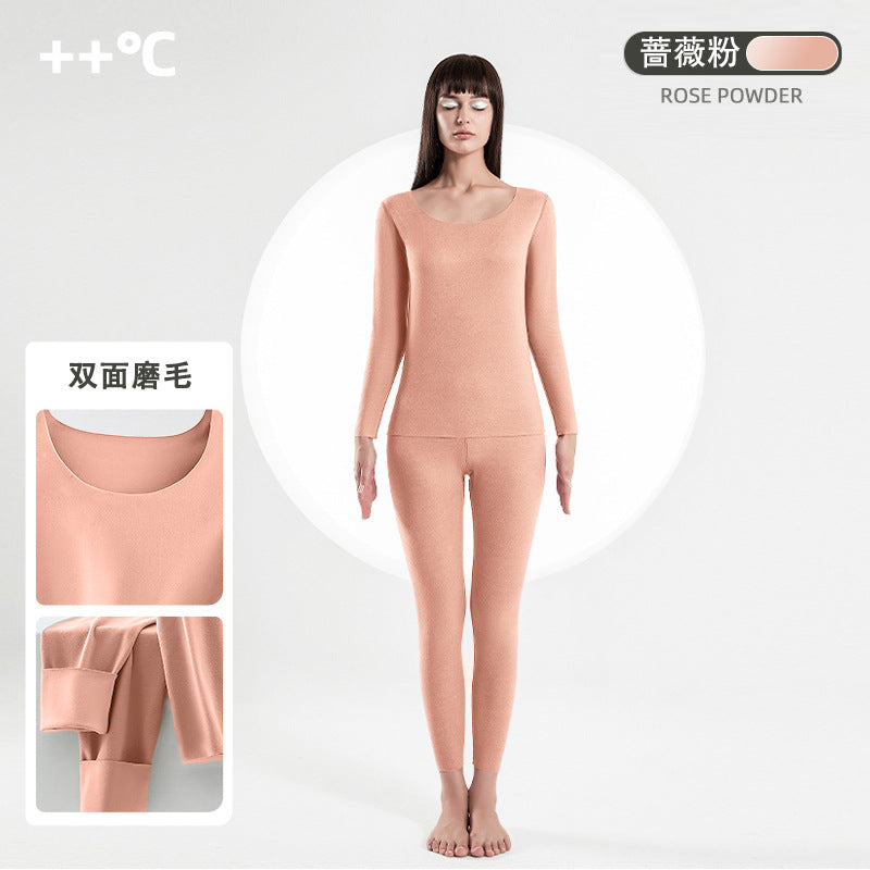 Women’s Thermal Long Johns Seamless Winter Underwear Set