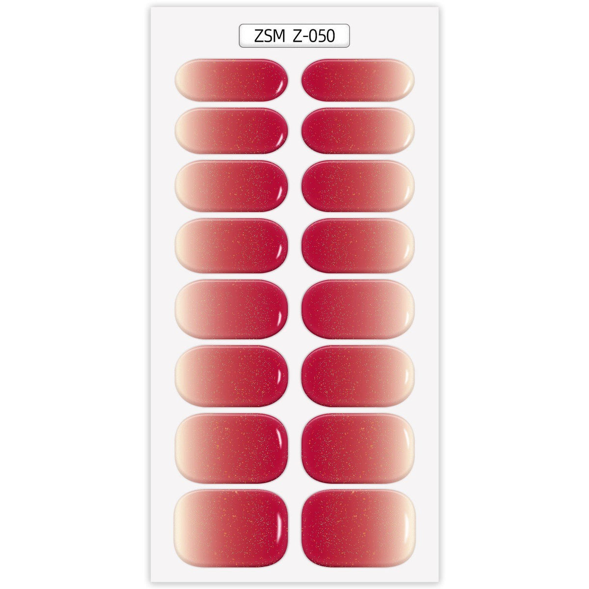 Waterproof Anti-Overflow Semi-Curing Gel Nail Stickers