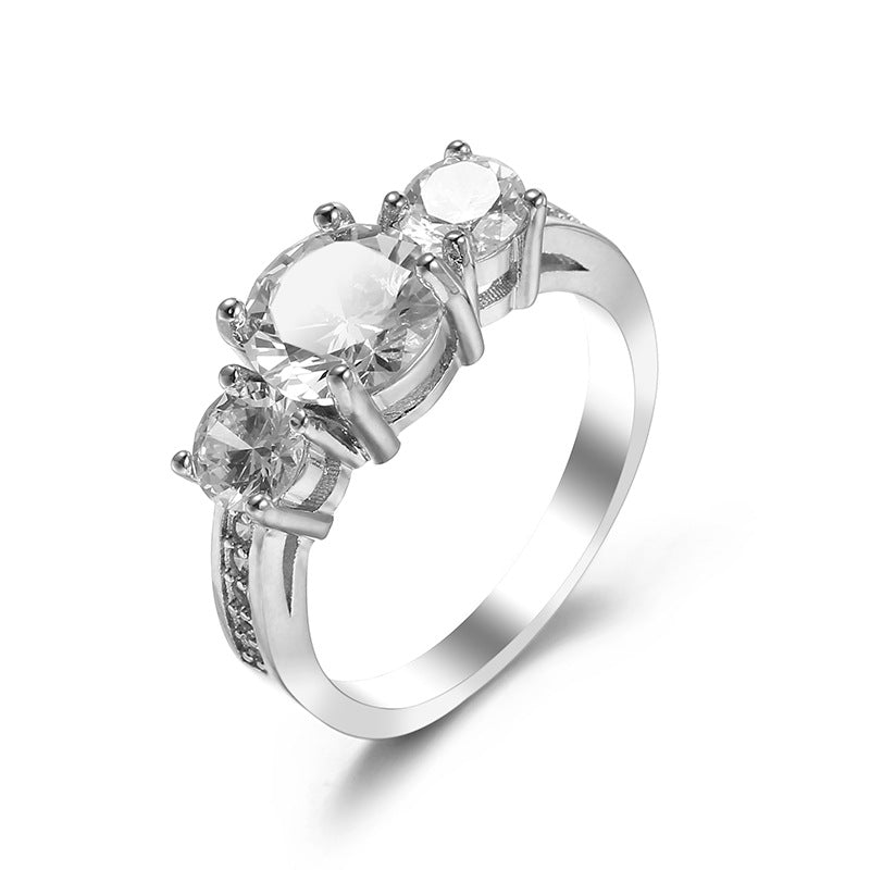 Creative Zircon Ring - Women's Jewelry Accessory