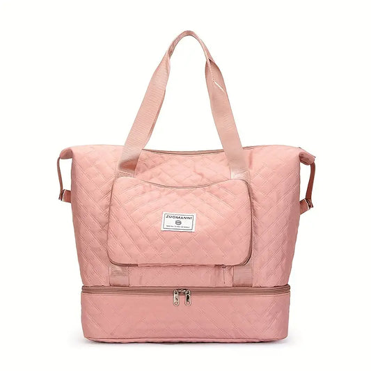 Large Capacity Portable Duffle Bag and Travel Organizer