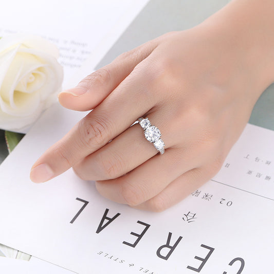 Creative Zircon Ring - Women's Jewelry Accessory